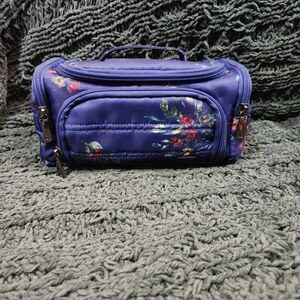 Lug Mini Trolley Blue Cosmetic Bag